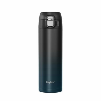  Термокружка JOYLUX Ultra Gradient 700275 нерж, 420мл черный/синий 