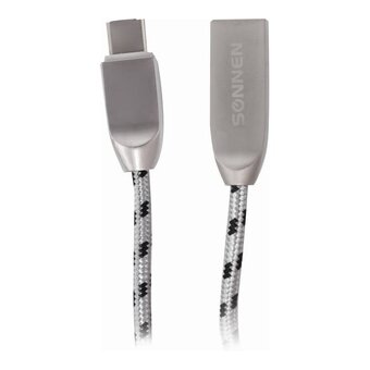  Кабель SONNEN 513127 USB 2.0-Type-C, 1м Premium медь 