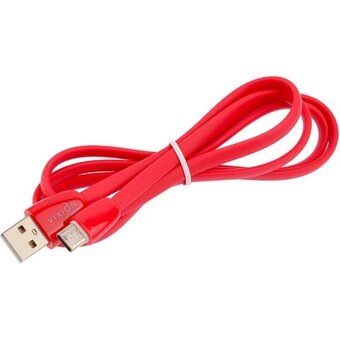 Кабель силиконовый VIXION Pro VX-12c (03028) USB-Type-C, 1м, красный 