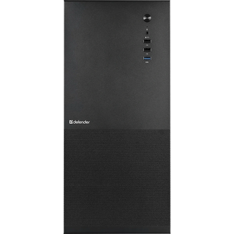  Корпус DEFENDER Apex Metal XL (25031) Miditower ATX Micro-ATX Mini-ITX W/O PSU USB1.1+3.0+Type-C+audio черный 
