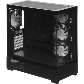  Корпус Accord ACC-ZA11B AR, без БП, ATX, черный 