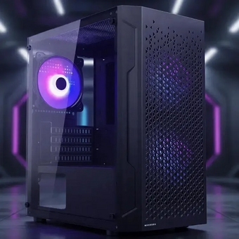  Корпус ACCORD ACC-503 Black mATX 