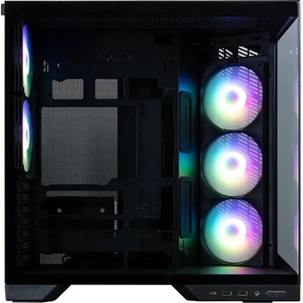  Корпус ZALMAN D50, ATX, Black, Window, 1xCombo (2.5'' or 3.5''), 2x2.5'', 2x3.5'', 1xUSB Type-C, 2xUSB3.0, Side 3x120 ARGB, Rear 2x120 ARGB 