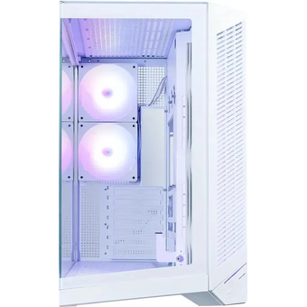  Корпус ZALMAN D50, ATX, White, Window, 1xCombo (2.5'' or 3.5''), 2x2.5'', 2x3.5'', 1xUSB Type-C, 2xUSB3.0, Side 3x120 ARGB, Rear 2x120 ARGB 