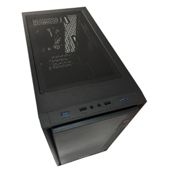 Корпус CityLine SM02BK 500w (SM02BK-500W) Black mATX 2xUSB3.0/2xUSB2.0/1x12cm Fan Rear 