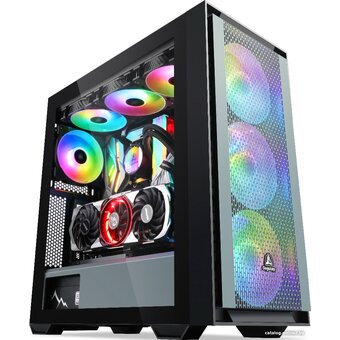  Корпус Segotep Gank 360 ATX без БП Black 