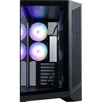  Корпус ZALMAN D50, ATX, Black, Window, 1xCombo (2.5'' or 3.5''), 2x2.5'', 2x3.5'', 1xUSB Type-C, 2xUSB3.0, Side 3x120 ARGB, Rear 2x120 ARGB 