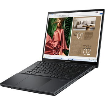  Ноутбук ASUS Zenbook Duo 2025 UX8406CA-QL345X (90NB14X1-M00M30-Win11Pro) Ultra 7 255H 32Gb SSD 1Tb Intel Arc Graphics 14 WUXGA OLED TS 75Втч Серый 