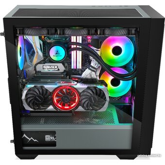  Корпус Segotep Gank 360 ATX без БП Black 