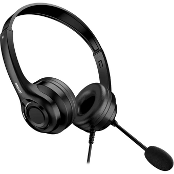  Гарнитура проводная Genius HS-235U черный 