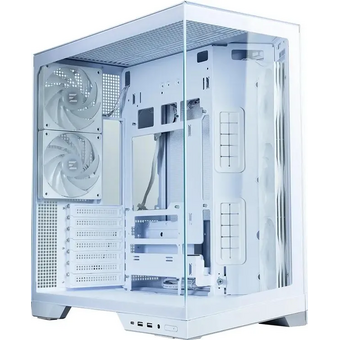  Корпус ZALMAN D50, ATX, White, Window, 1xCombo (2.5'' or 3.5''), 2x2.5'', 2x3.5'', 1xUSB Type-C, 2xUSB3.0, Side 3x120 ARGB, Rear 2x120 ARGB 