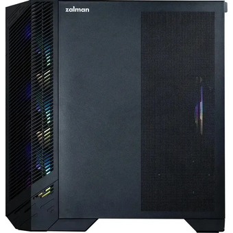  Корпус ZALMAN D50, ATX, Black, Window, 1xCombo (2.5'' or 3.5''), 2x2.5'', 2x3.5'', 1xUSB Type-C, 2xUSB3.0, Side 3x120 ARGB, Rear 2x120 ARGB 