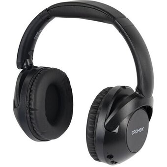  Наушники беспроводные CROMEX HP-043B черные 