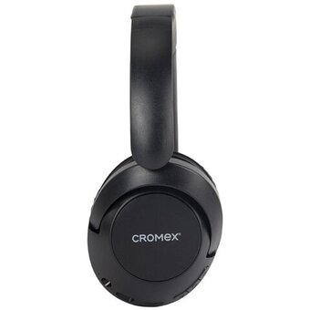  Наушники беспроводные CROMEX HP-043B черные 