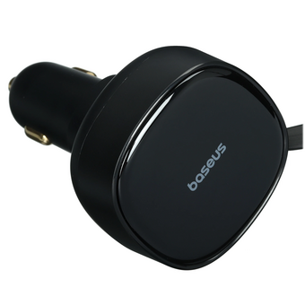  АЗУ Baseus Enjoyment Pro (C00057802111-00) Car Charger 1Type-C, кабель 8 pin, Type-C чёрный 