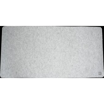  Коврик для мыши Geek Nook 20240408 80х40см Light Gray Felt Mouse pad 