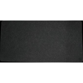  Коврик для мыши Geek Nook 20240403 120х60см Black Felt Mouse pad 