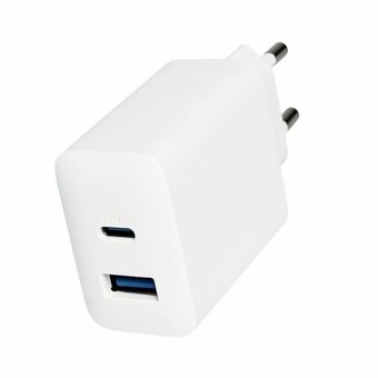  Сетевое ЗУ Anker B2348G21 USB+1C 20W с кабелем Type-C белое 