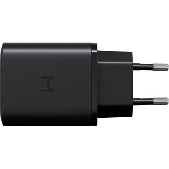  Cетевое зарядное устройство Magssory ACH008 Digit 45W GaN, с дисплеем и функцией быстрой зарядки черный 