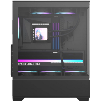  Корпус Formula Crystal Z1 Plus AR V2 (crystal z1+ black ar v2), без БП, ATX, черный 