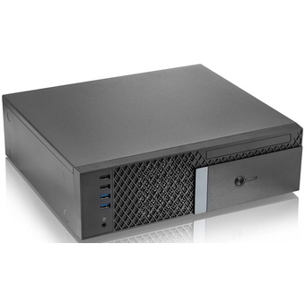  Корпус FoxLine FL-1001-TFX300S-U32C mATX, black w/PSU TFX 300W, w/2xUSB2.0+2xUSB3.0+1xType-C (USB2.0),w/1xcombo audio, w/pwr cord, w/ 8cm 