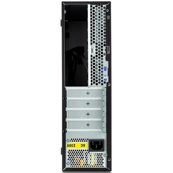  Корпус FoxLine FL-1001-TFX300S-U32C mATX, black w/PSU TFX 300W, w/2xUSB2.0+2xUSB3.0+1xType-C (USB2.0),w/1xcombo audio, w/pwr cord, w/ 8cm 