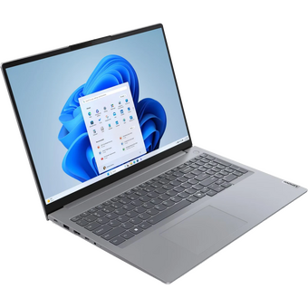  Ноутбук Lenovo ThinkBook 16 G7 ARP (21MW009VAK) 16"WUXGA IPS, AMD R5-7535HS, 16Gb, 512Gb SSD, FHD Cam+IR, 45Whr, no OS, серый 
