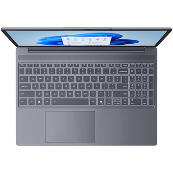  Ноутбук Lenovo IdeaPad Slim 3 15IRH10R (83K4005VPS) Core 7 240H 16Gb SSD512Gb Intel Graphics 15.3" IPS WUXGA (1920x1200) без ОС grey WiFi BT Cam 