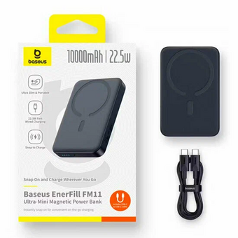  Powerbank Baseus P1008210E123-00 EnerFill FM11 22.5W 10000mAh черный 
