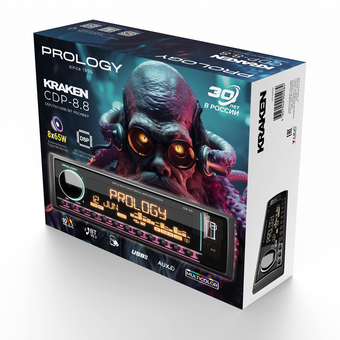  Автомагнитола Prology CDP-8.8 Kraken 