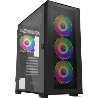  Корпус Project X Uno без БП Black 