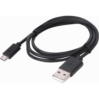  Кабель SONNEN 513115 USB 2.0-micro USB, 1м медь черный 
