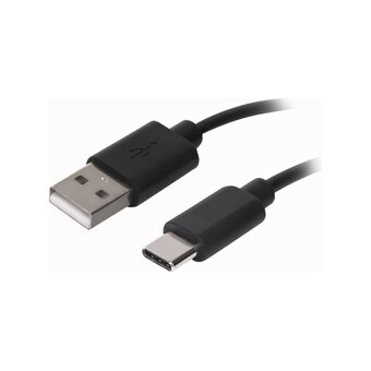 Кабель SONNEN 513117 USB 2.0-Type-C, 1м медь черный 