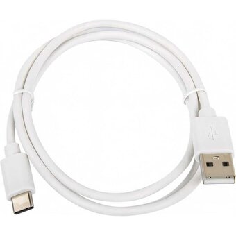  Кабель SONNEN 513558 USB2.0-Type-C, 1м медь белый 