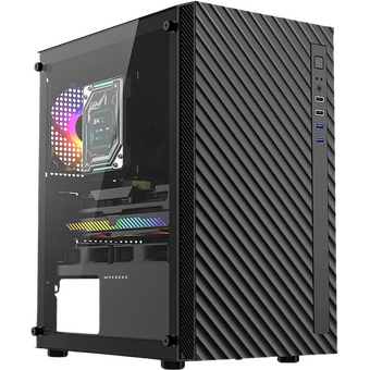  Корпус ACCORD ACC-508 Black mATX 