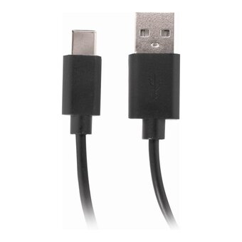  Кабель SONNEN 513117 USB 2.0-Type-C, 1м медь черный 