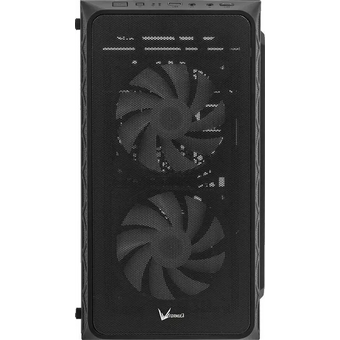 Корпус Formula Air Mesh G4 Plus AR (air mesh g4 plus black ar), без БП, mATX, черный 