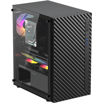  Корпус ACCORD ACC-508 Black mATX 