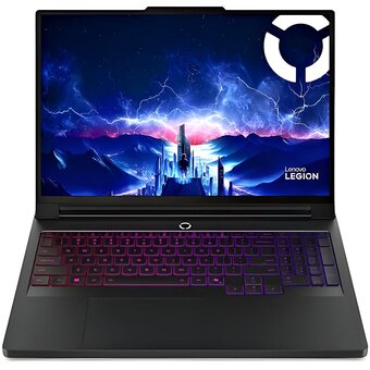  Ноутбук Lenovo Legion Pro 7 16AFR10H (83RU003JRK) 16" WQXGA OLED 500N 240Hz/R9-9955HX/32Gb/1Tb SSD/RTX 5070 Ti 12Gb/no OS/Eclipse Black 