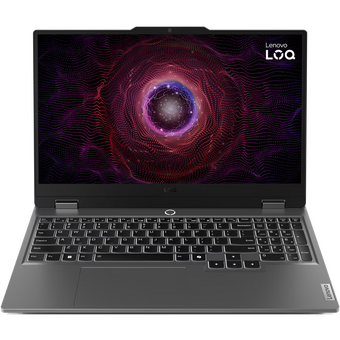  Ноутбук Lenovo LOQ 15ARP9 (83JC0057PS) Ryzen 5 7235HS 16Gb SSD512Gb NVIDIA GeForce RTX 3050 6Gb 15.6" IPS FHD (1920x1080) без ОС grey WiFi BT Cam 