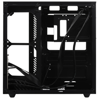  Корпус DEFENDER CryoCube (25201) Miditower ATX Micro-ATX Mini-ITX W/O PSU USB1.1+3.0+Type-C+audio черный с окном 