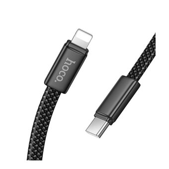  Кабель HOCO X125 Exceso PD30W charging data cable IP Black 
