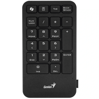  Клавиатура беспроводная Genius NumPad 1000 шоколадные клавиши/черный 