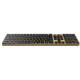  Клавиатура беспроводная Genius SlimStar 7250BT шоколадные клавиши/дерево 