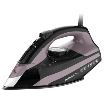  Утюг BRASSON SI-2340 графит/розовый 