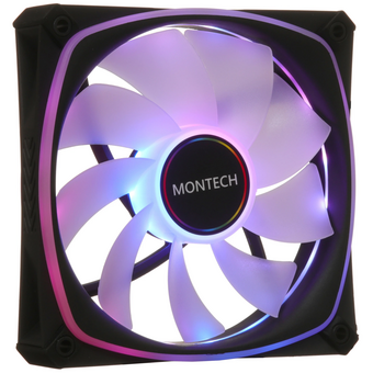  Вентилятор Montech RX120 Pro (MNT-RX120PRO-B) ARGB PWM Black 