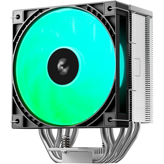  Кулер DEEPCOOL AG500 G2 ARGB LGA1851/1700/AM5/AM4 (TDP 250W, PWM, ARGB Fan 120mm, 5 тепл.трубок, черный) Ret 