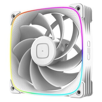  Комплект вентиляторов (3 шт.) Geometric Future Squama 3003RW-12 Reverse White (1F3003R312100) 120mm / ARGB, PWM, 120x120x30 mm, 800-2250 RPM 