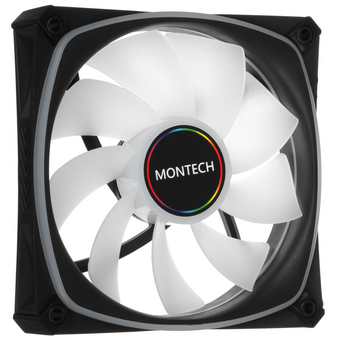  Вентилятор Montech RX120 Pro (MNT-RX120PRO-B) ARGB PWM Black 