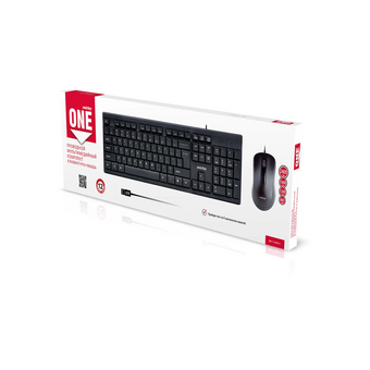  Клавиатура+мышь SMARTBUY One SBC-114282-K 114282 черный 
